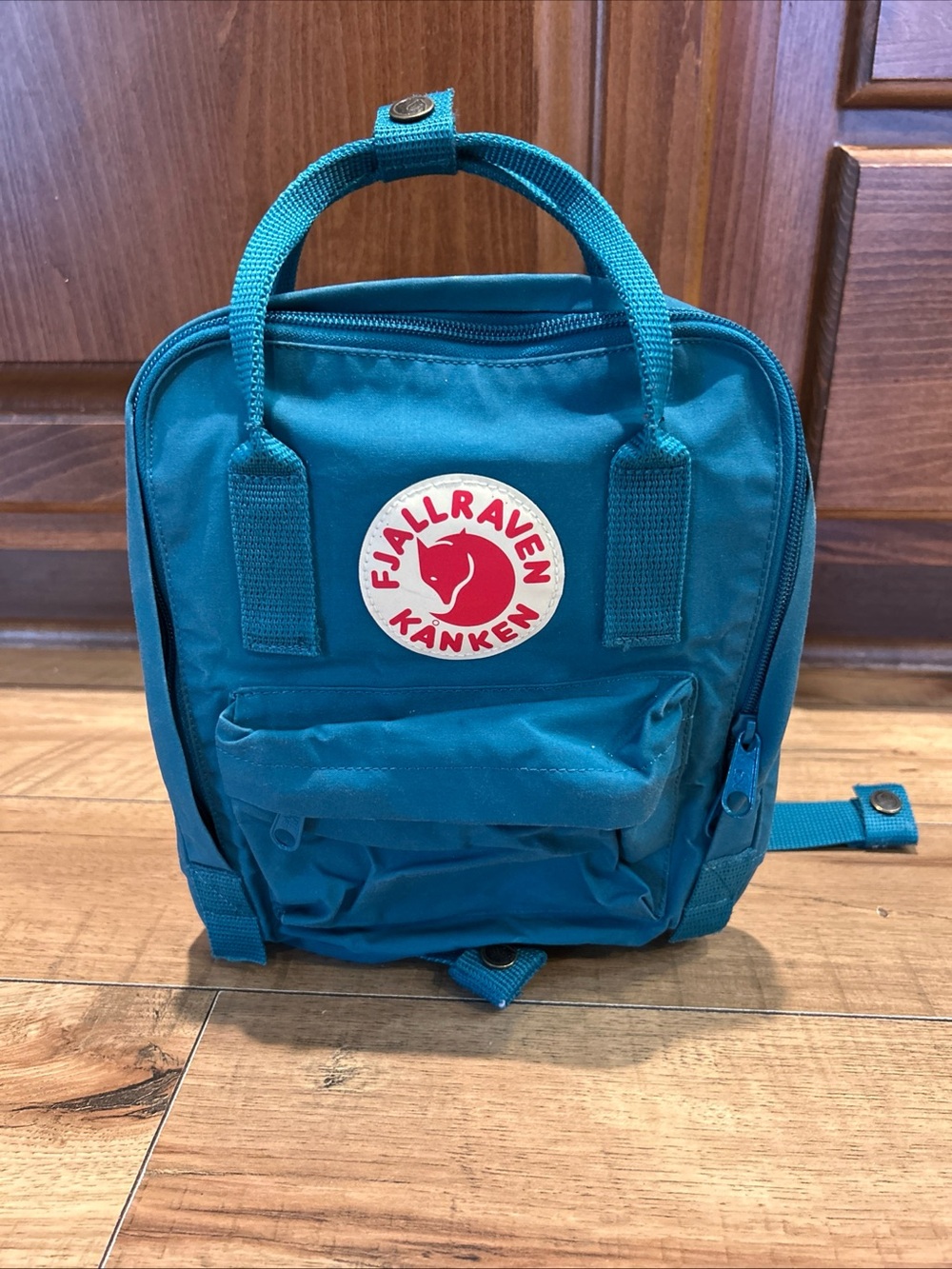 Fjall Raven Mini Kanken Backpack Teal